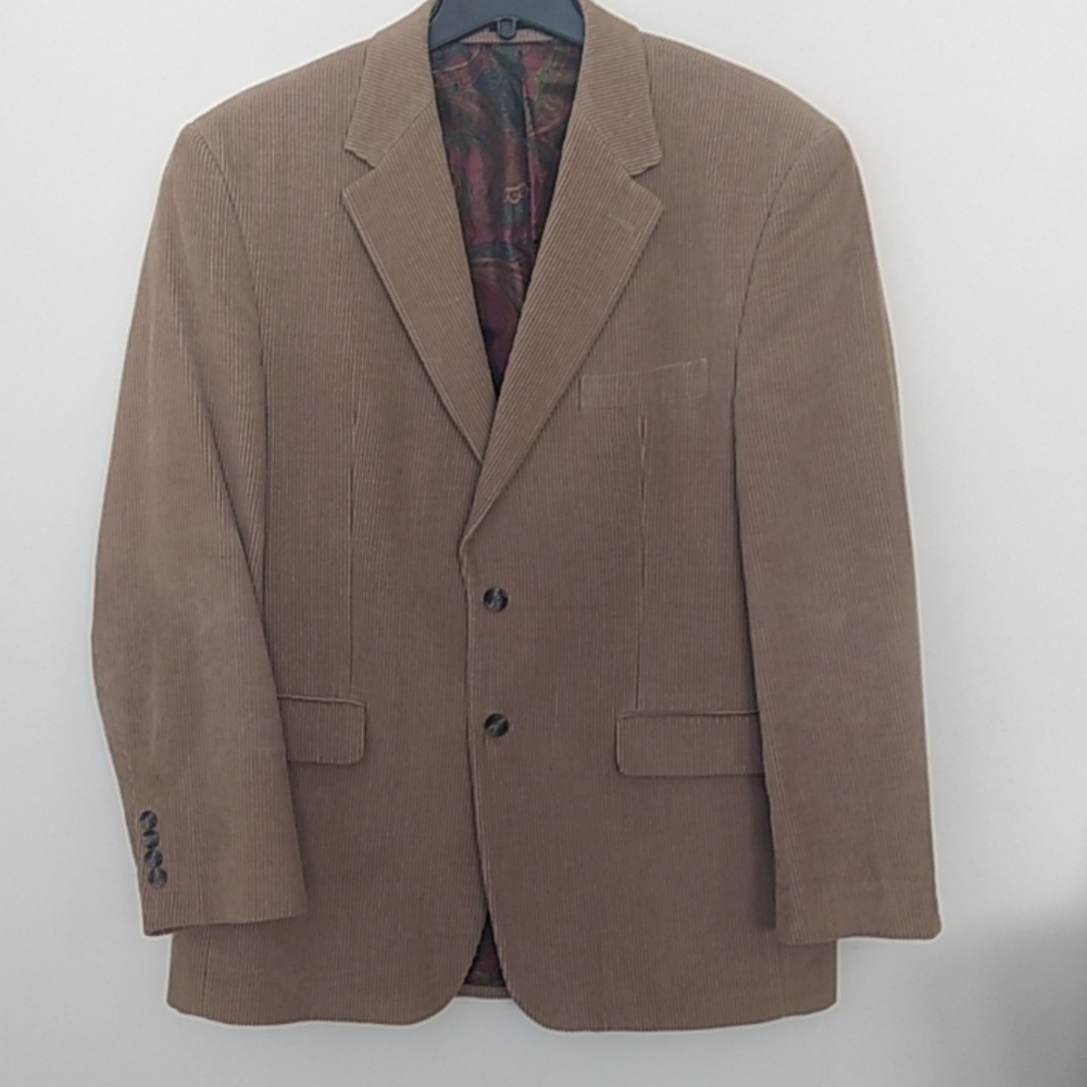 Men's tan corduroy jacket